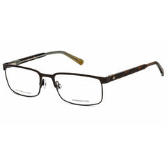 Tommy Hilfiger Unisex Eyeglasses - Matte Brown Green Metal Frame | TH 1235 01IQ 00