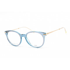 Tommy Hilfiger Women's Eyeglasses - Full Rim Blue Acetate Round | TH 1821 0PJP 00
