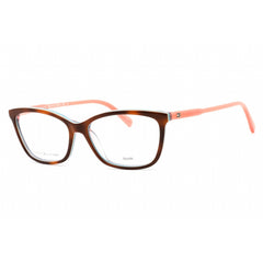 Tommy Hilfiger Women's Eyeglasses - Havana Turquoise Peach Plastic | Th 1318 0VN4 00