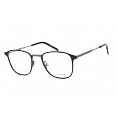 Tommy Hilfiger Women's Eyeglasses - Square Matte Black Metal Frame | TH 2028 0003 00