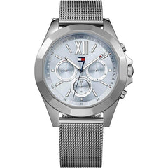 Tommy Hilfiger Women's Quartz Watch - Chelsea Light Blue Dial Mesh Bracelet | 1781846