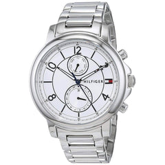 Tommy Hilfiger Women's Quartz Watch - Claudia White Dial Steel Bracelet | 1781819