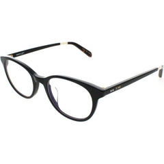 Toms Women's Eyeglasses - Shiny Black/Blue Lt Round Frame | TOMS HAYLEY 10018234