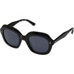 Toms Women's Sunglasses - Dark Grey Lens Shiny Black Frame | TOMS MARISKA 10013968