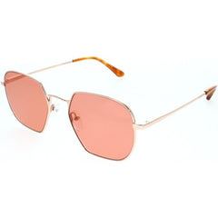 Toms Women's Sunglasses - Peach Lens Shiny Rose Gold Frame | TOMS SAWYER 10016140