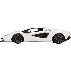 Top Speed 1/18 Model Car - Lamborghini Countach LPI 800-4 Bianco Siderale White