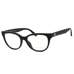 Tory Burch Women's Eyeglasses - Black Cat Eye Frame Clear Demo Lens | 0TY2128U 1709
