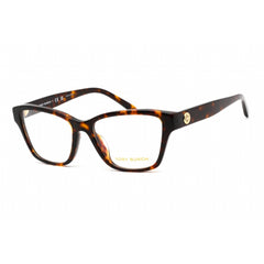 Tory Burch Women's Eyeglasses - Dark Tortoise Plastic Cat Eye Frame | 0TY2131U 1728