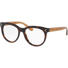 Tory Burch Women's Eyeglasses - Dk Tort Round Frame, 52 mm | TORY BURCH 0TY2082 1713