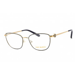 Tory Burch Women's Eyeglasses - Full Rim Cat Eye Shiny Navy Metal Frame | 0TY1067 3296