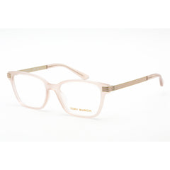 Tory Burch Women's Eyeglasses - Rectangular Milky Blush Plastic Frame | 0TY4007U 1878