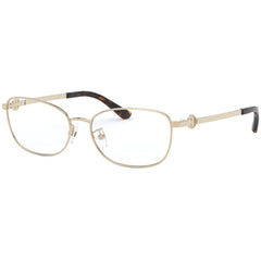 Tory Burch Women's Eyeglasses - Shiny Gold Metal Full Rim Cat Eye Frame | 0TY1064 3279