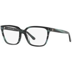 Tory Burch Women's Eyeglasses - Sky Blue Horn Plastic Square Frame | 0TY2120U 1869
