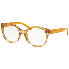 Tory Burch Women's Eyeglasses - Yellow Horn Round Frame | TORY BURCH 0TY2086 1745