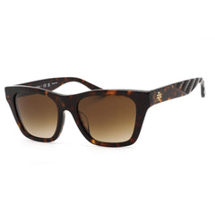 Tory Burch Women's Sunglasses - Dark Tortoise Square Plastic Frame | 0TY7181U 172813