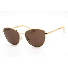 Tory Burch Women's Sunglasses - Rose Gold Cat Eye Frame Brown Lens | 0TY6091 332673