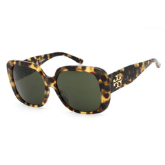 Tory Burch Women's Sunglasses - Tortoise Plastic Frame Green Lens | 0TY7112UM 147471