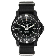 Traser P6600.4A8.13.01 Men's Swiss Made Black Resin Nylon Strap Automatic Watch