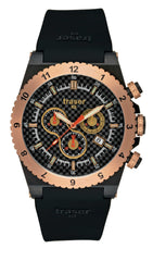 Traser T 7404 Men's Chronograph Classic Carbon Pro Watch