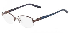Tres Jolie Women's Eyeglasses - Satin Chocolate Frame Demo Lens | 155-229-52-16-135
