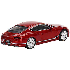 True Scale Miniatures 1/64 Model Car - 2022 Bentley Continental GT Speed Candy Red