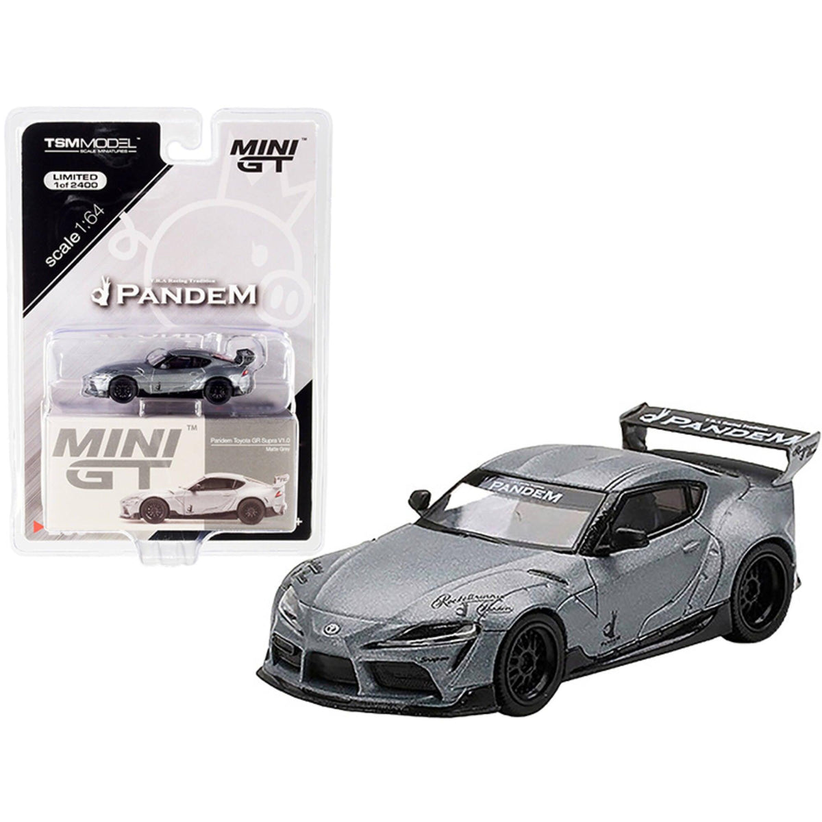 True Scale Miniatures 1/64 Scale Diecast Model Car - Toyota Pandem GR