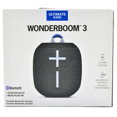 Ultimate Ears WONDERBOOM 3 Bluetooth Mini Speaker Performance Black | 984-001807