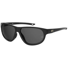 Under Armour Unisex Sunglasses - Black Frame Rectangular | UA INTENSITY 0807 KA