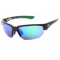 Under Armour Unisex Sunglasses - Black Plastic Frame Green Lens | UA 0012/S 07ZJ Z9