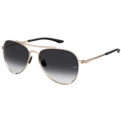 Under Armour Unisex Sunglasses - Dark Grey Shaded Lens Aviator | UA 0007/G/S 0000 9O