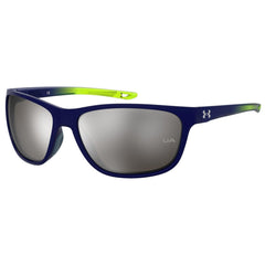 Under Armour Unisex Sunglasses - Silver Mirror Lens Frame | UA UNDENIABLE 0PJP TA