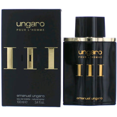Ungaro Men's Eau De Toilette Spray - Pour L'Homme III Captivate Senses, 3.4 oz