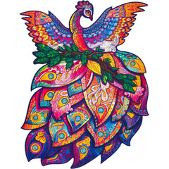 Unidragon Fairy Bird Wooden Jigsaw Puzzle