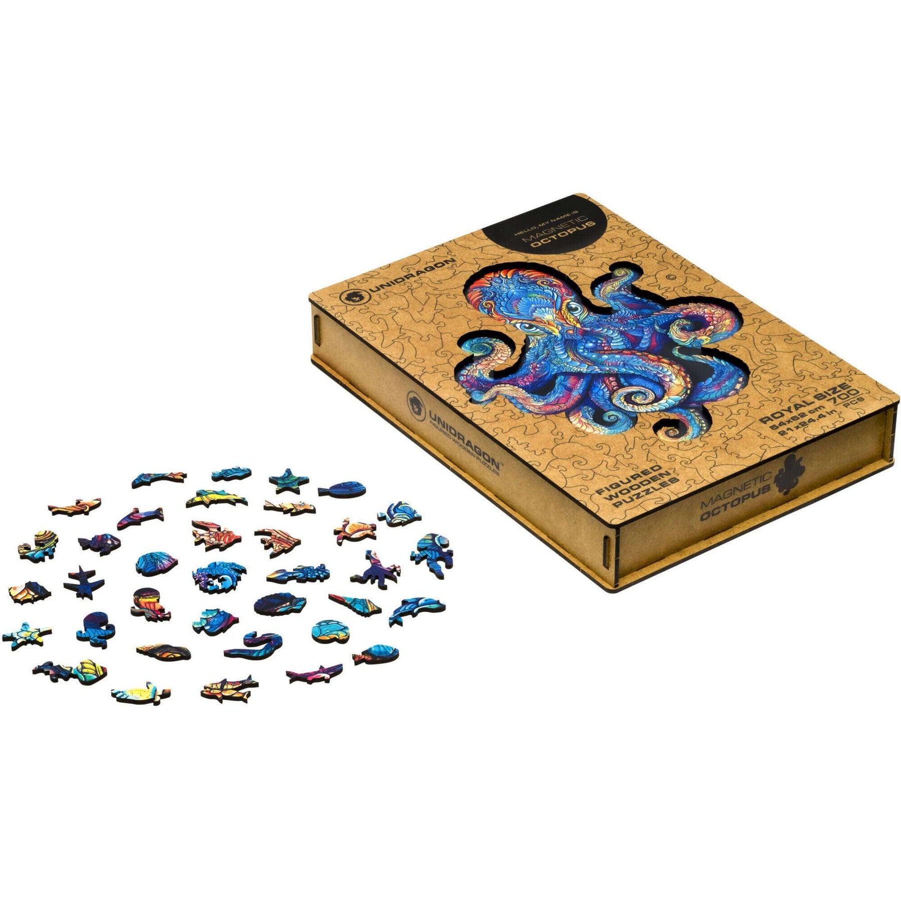 Puzzles 3D pulpo madera - Oferta Limitada en Stock
