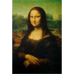 Unidragon Wooden Puzzle - Mona Lisa 1000 Pieces High Resolution, One Size