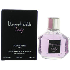 Unpredictable Lady by Glenn Perri, 3.4 oz Eau De Parfum Spray for Women
