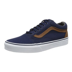Vans Unisex C&L Old Skool Dress Blues & Material Mix Lace-Up Skate Shoe |VA38G1MVE