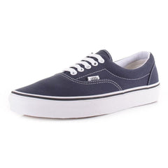 Vans Unisex Era Classic Navy Canvas Lace-Up Trainers Skate Shoe |VEWZNVY