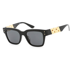 Versace Men's Sunglasses - Black Plastic Square Frame Grey Lens | VE4421F GB1/87