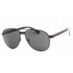 Versace Men's Sunglasses - Full Rim Black Metal Aviator Shape Frame | VE2209 100987