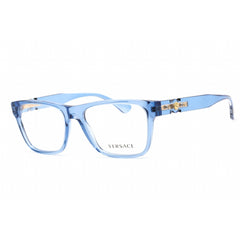 Versace Unisex Eyeglasses - Full Rim Rectangular Blue Plastic Frame | VE3303 5415