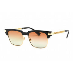Versace Unisex Sunglasses - Black Plastic Rectangular Shape Frame | 0VE4447 GB1/E8