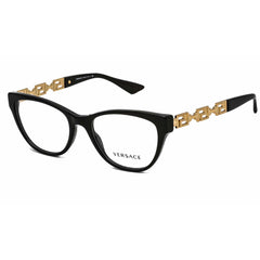 Versace Women's Eyeglasses - Black Cat-Eye Full-Rim Plastic Frame | VE3292 GB1