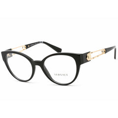 Versace Women's Eyeglasses - Black Cat Eye Plastic Frame Demo Lens | 0VE3307F GB1