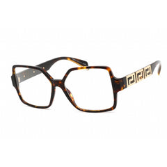 Versace Women's Eyeglasses - Butterfly Shape Dark Havana Plastic Frame | 0VE3337 108
