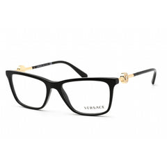 Versace Women's Eyeglasses - Clear Demo Lens Black Plastic Square Frame | 0VE3299B GB1