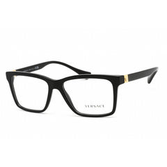 Versace Women's Eyeglasses - Clear Lens Black Plastic Square Shape Frame | 0VE3328 GB1