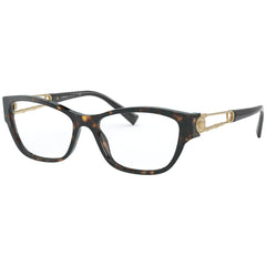 Versace Women's Eyeglasses - Full Rim Havana Plastic Cat Eye | VERSACE 0VE3288 108