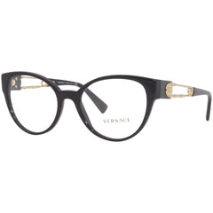 Versace Women's Eyeglasses - Full Rim Havana Plastic Cat Eye | VERSACE 0VE3307 108