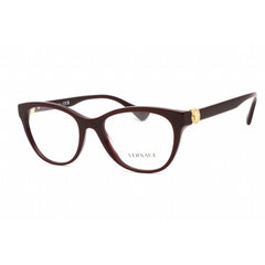 Versace Women's Eyeglasses - Full Rim Plum Plastic Cat Eye Shape Frame | 0VE3330 5386
